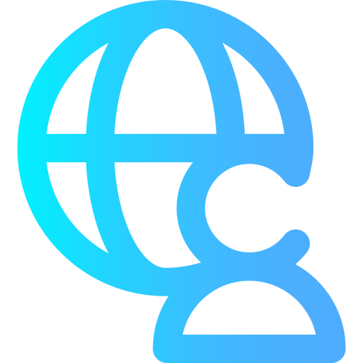 global Super Basic Omission Gradient icono