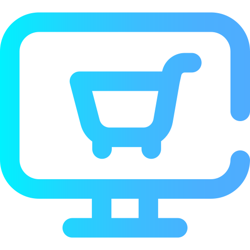 Online shop Super Basic Omission Gradient icon