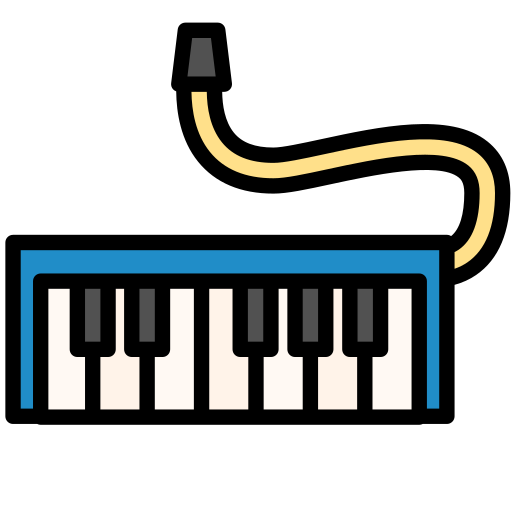 멜로디카 Generic color lineal-color icon