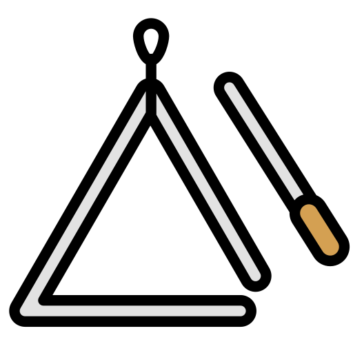 triángulo Generic color lineal-color icono