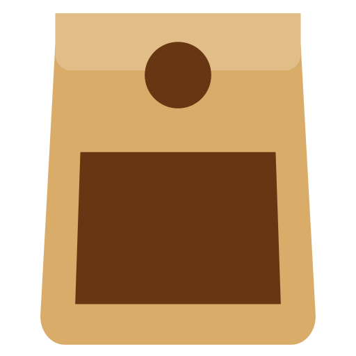 bolsa de café Generic color fill icono