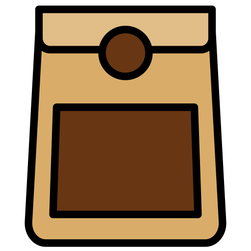 borsa da caffè Generic color lineal-color icona