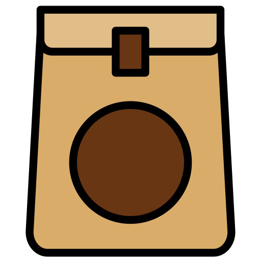 Coffee bag Generic color lineal-color icon