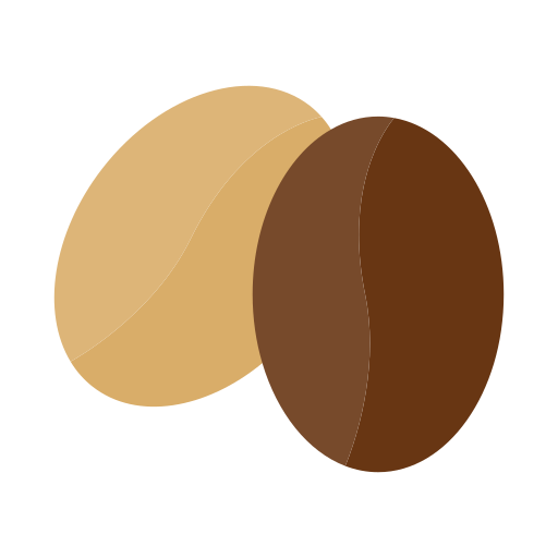 Coffee bean Generic color fill icon