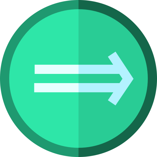 impliziert Basic Straight Flat icon