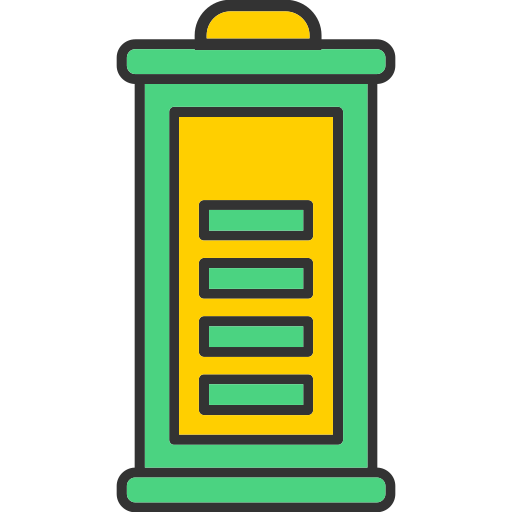 poziom baterii Generic color lineal-color ikona