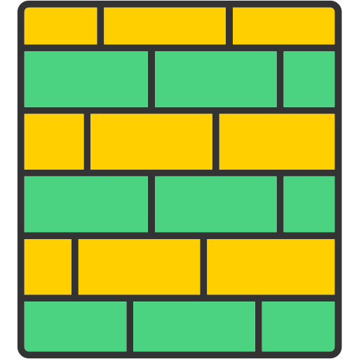 Ściana Generic color lineal-color ikona