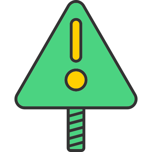 Warning Sign Generic color lineal-color icon