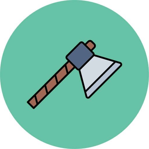 斧 Generic color lineal-color icon