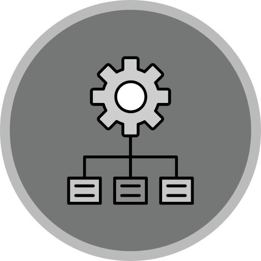 Hierarchy Generic color lineal-color icon