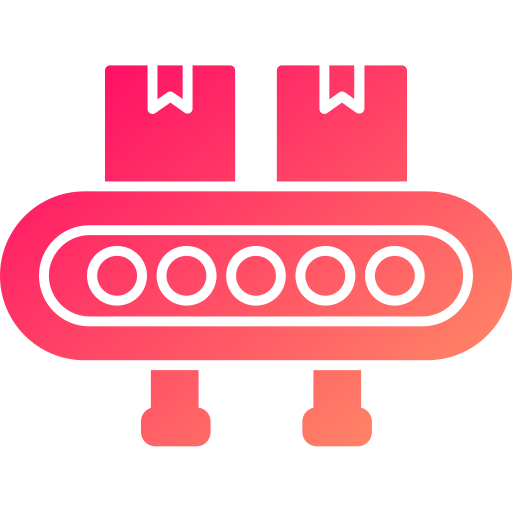 Conveyor belt Generic gradient fill icon
