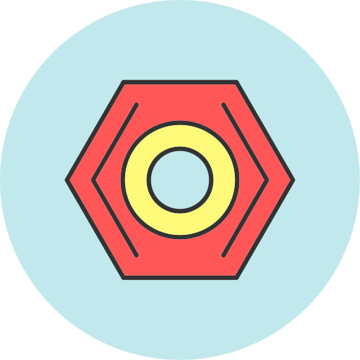 tornillo Generic color lineal-color icono
