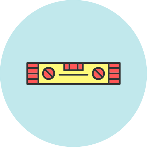 Spirit level Generic color lineal-color icon