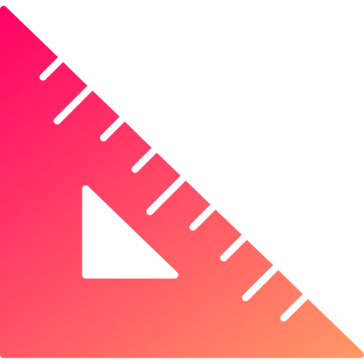 linijka Generic gradient fill ikona