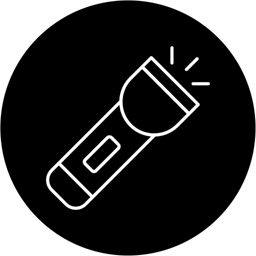 Torch Generic black fill icon