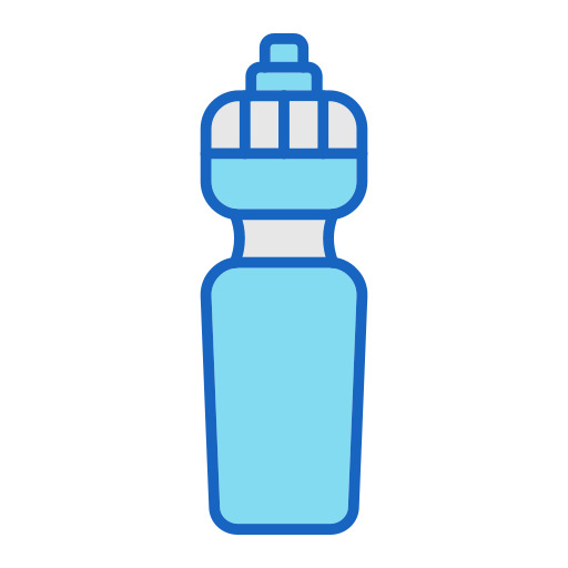 butelka sportowa Generic color lineal-color ikona