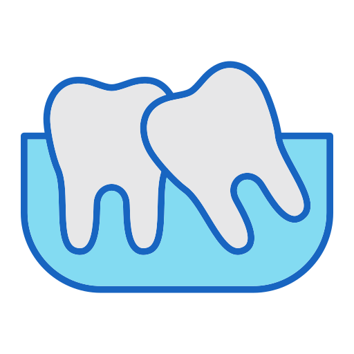 Wisdom tooth Generic color lineal-color icon