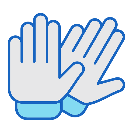 gumowe rękawiczki Generic color lineal-color ikona