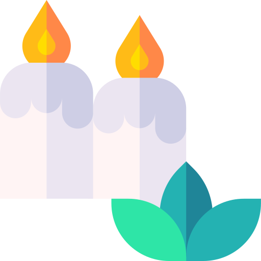 Candles Basic Straight Flat icon