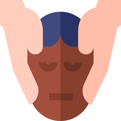 massagem Basic Straight Flat Ícone