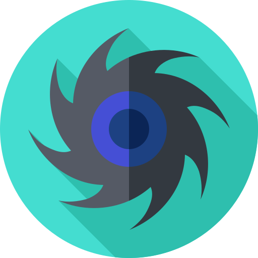 Vortex Flat Circular Flat icon
