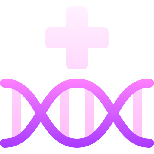 유전자 치료 Basic Gradient Gradient icon
