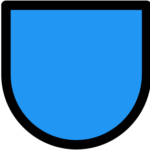 방패 Generic color lineal-color icon