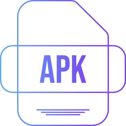 apk Generic gradient outline icon