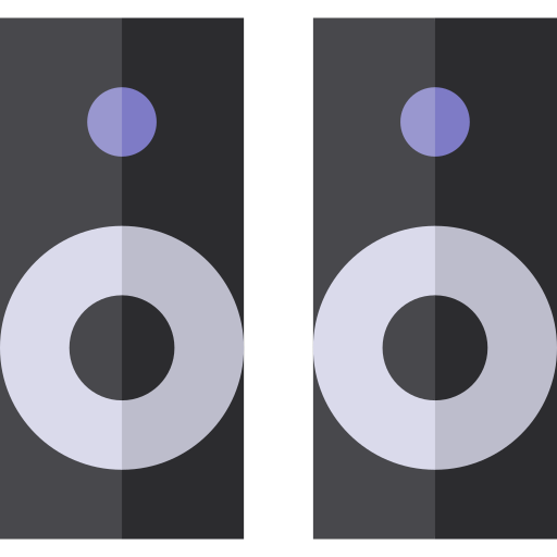 altoparlanti Basic Straight Flat icona
