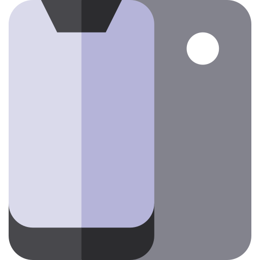 Phone Basic Straight Flat icon