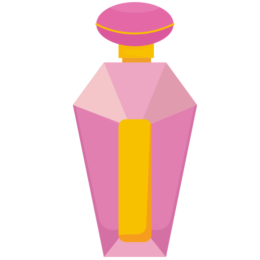 butelka perfum Generic color fill ikona