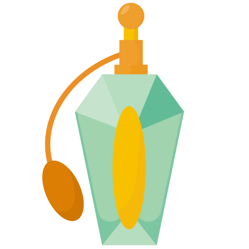 butelka perfum Generic color fill ikona