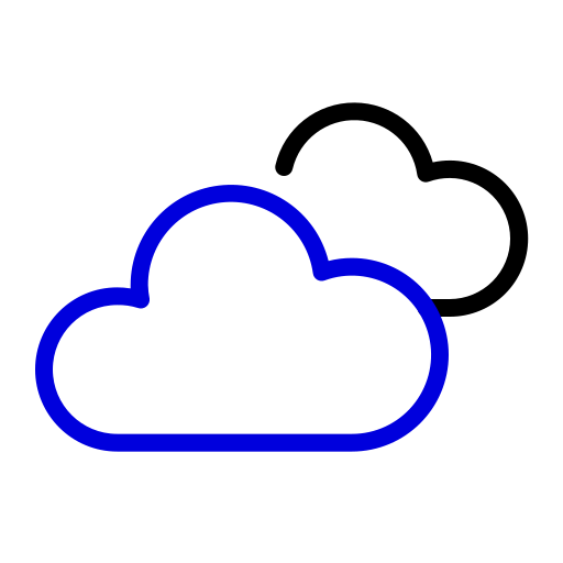 Cloud Generic color outline icon