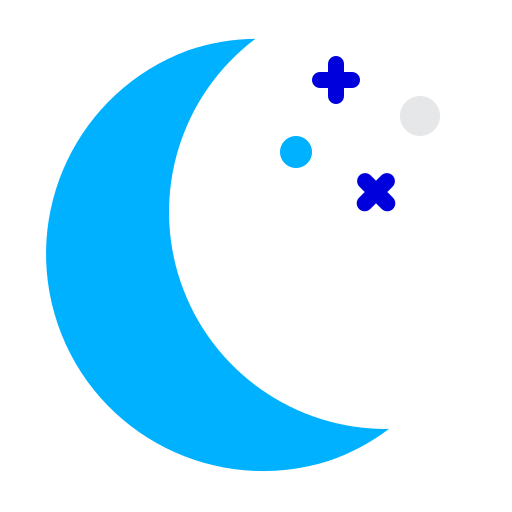 luna Generic color fill icono