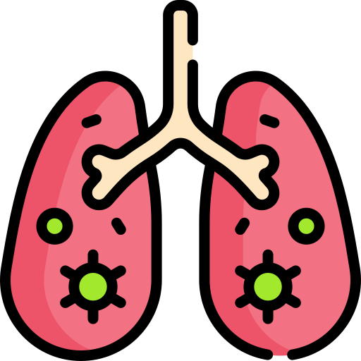 płuca Special Lineal color ikona