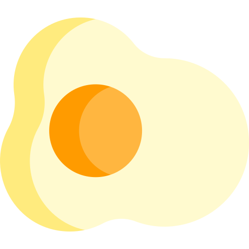 Fried egg Special Flat icon