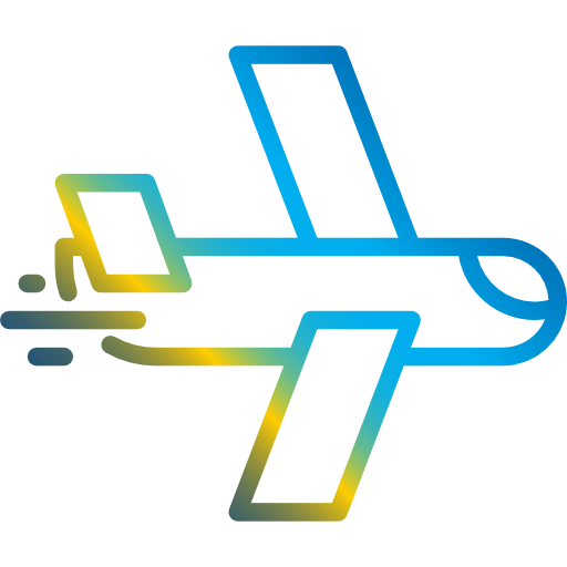 avión xnimrodx Lineal Gradient icono