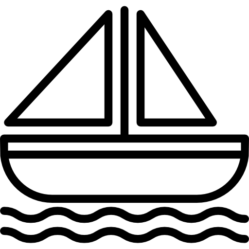 Łódź xnimrodx Lineal ikona