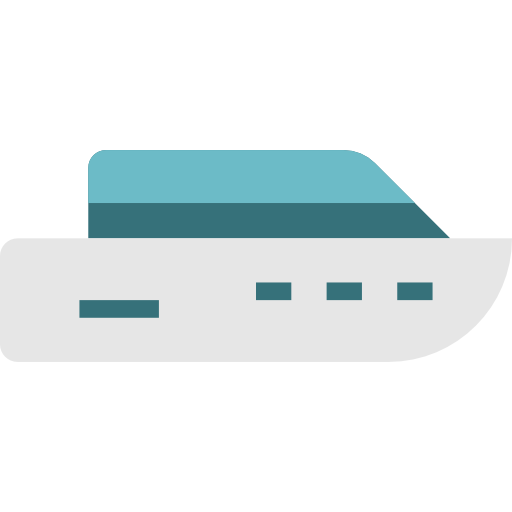 Boat mynamepong Flat icon