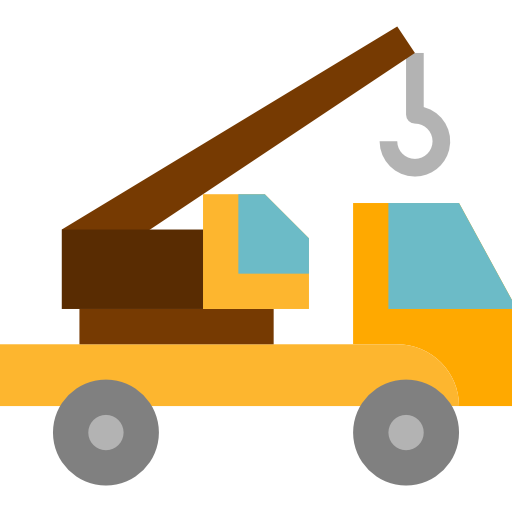 camión grúa mynamepong Flat icono