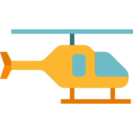 elicottero mynamepong Flat icona