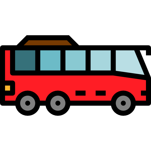 bus mynamepong Lineal Color icon