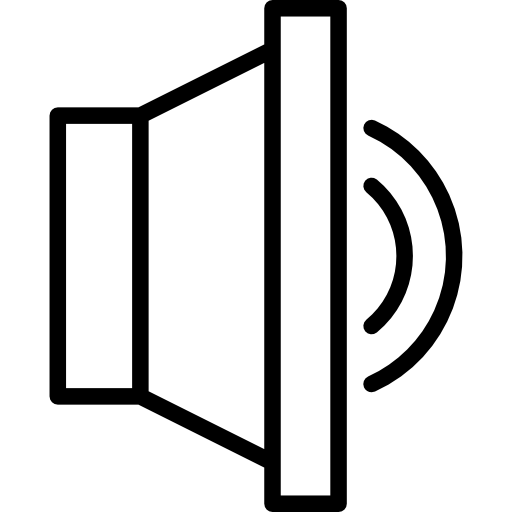 altavoz xnimrodx Lineal icono