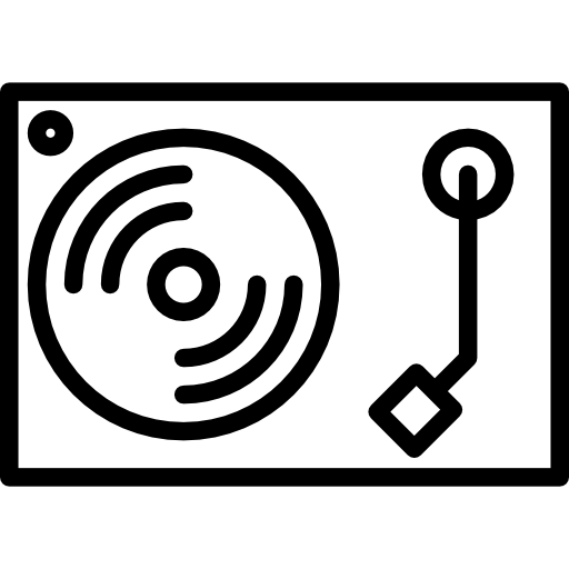 턴테이블 xnimrodx Lineal icon