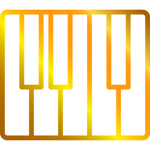 피아노 xnimrodx Lineal Gradient icon