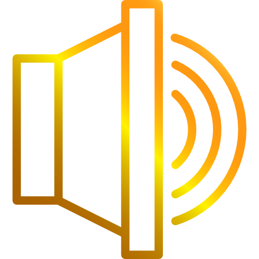 Speaker xnimrodx Lineal Gradient icon