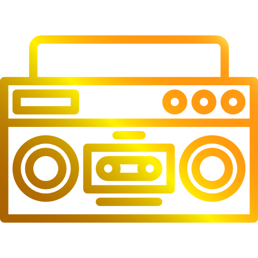 cassettespeler xnimrodx Lineal Gradient icoon