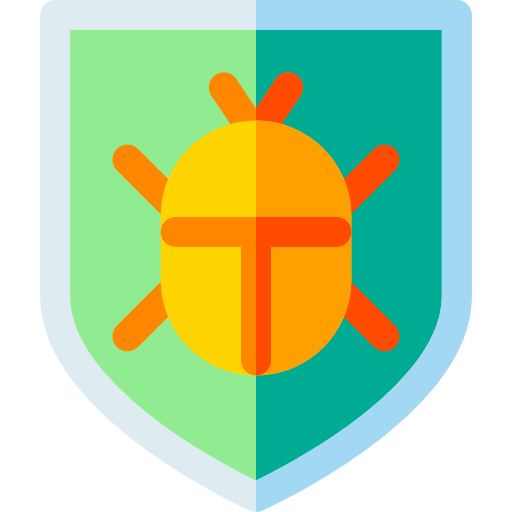 antivirus Basic Rounded Flat icono