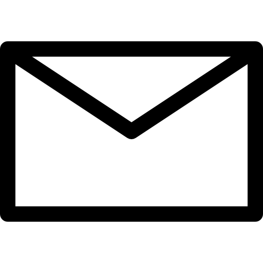우편 Basic Rounded Lineal icon