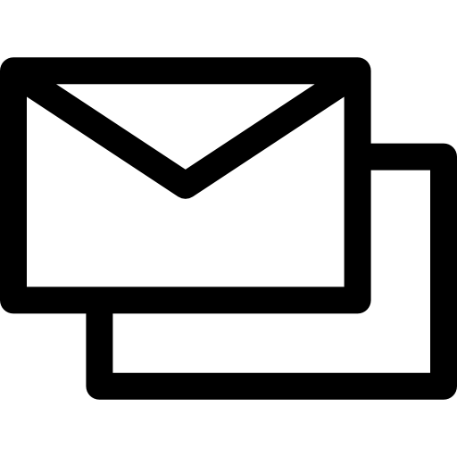 메일 Basic Rounded Lineal icon